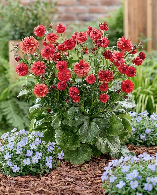 Ranunculus Butterfly™ Hades® (pot) - Green Works - Specialist in Ranunculus